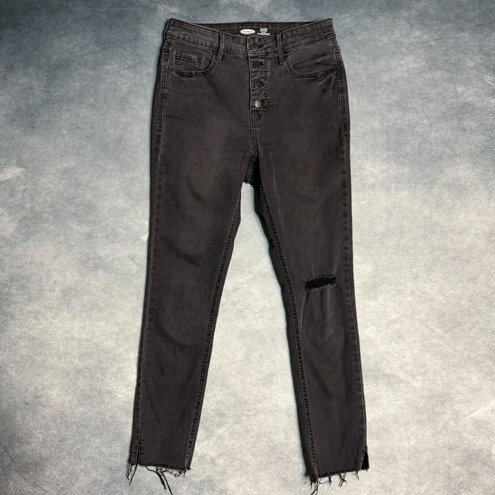 Old Navy Rockstar Skinny High-Rise Jeans Gray